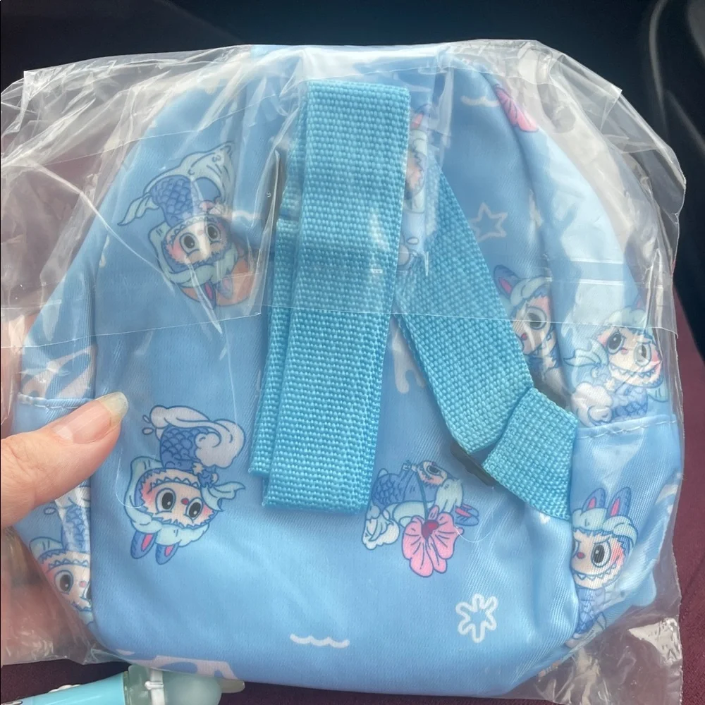 Labubu gift bundle with crossbody bag light up pen notebook and more nwt